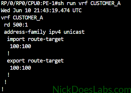 Provider Networking: Route Distinguishers vs Route Targets
